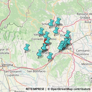Mappa Via delle Carrare, 36070 Trissino VI, Italia (10.5165)