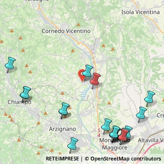 Mappa Via delle Carrare, 36070 Trissino VI, Italia (6.3)