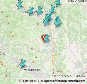 Mappa Via delle Carrare, 36070 Trissino VI, Italia (4.33417)