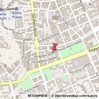 Mappa Via Damiano Chiesa, 9, 13900 Biella, Biella (Piemonte)