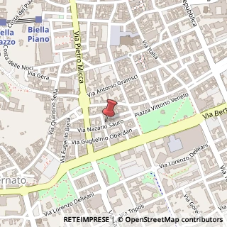 Mappa Via Gaetano de Marchi, 6, 13900 Biella, Biella (Piemonte)