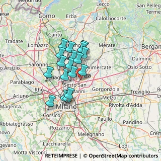 Mappa Via Zara, 20900 Monza MB, Italia (9.82167)