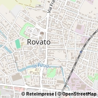 Karte Rovato