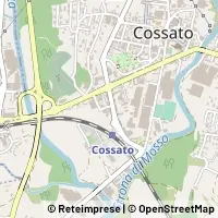 Mapa Cossato