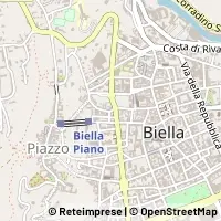 Kaart Biella