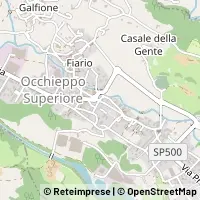 Karte Occhieppo Superiore