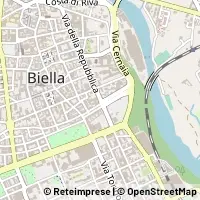 Mapa Biella