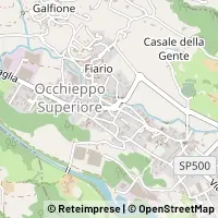 Map Occhieppo Superiore