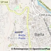 Hartă Biella