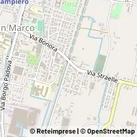 地図 Camposampiero