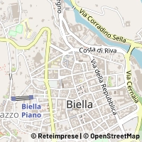 Map Biella