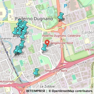 Mappa Via cardinal, 20037 Paderno Dugnano MI, Italia (0.674)