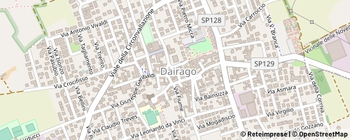 Mappa Dairago