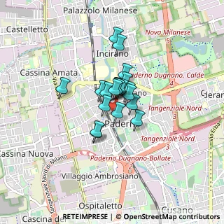 Mappa Via Firenze, 20037 Paderno Dugnano MI, Italia (0.4605)