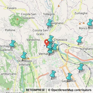 Mappa Rione Borgo, 13900 Biella BI, Italia (2.33)