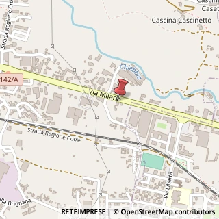 Mappa Via Milano, 94, 13900 Biella, Biella (Piemonte)