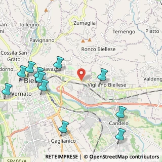 Mappa Strada Regione Casale, 13900 Biella BI, Italia (2.68455)