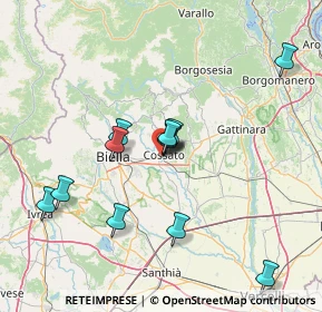 Mappa 13836 Quaregna BI, Italia (13.85667)
