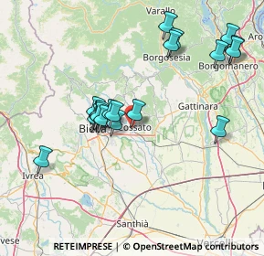Mappa 13836 Quaregna BI, Italia (14.71737)