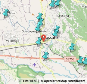 Mappa 13836 Quaregna BI, Italia (2.27538)