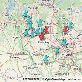Mappa Via Piacenza, 20039 Canegrate MI, Italia (13.64867)