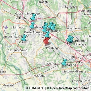 Mappa Via Piacenza, 20039 Canegrate MI, Italia (6.47167)