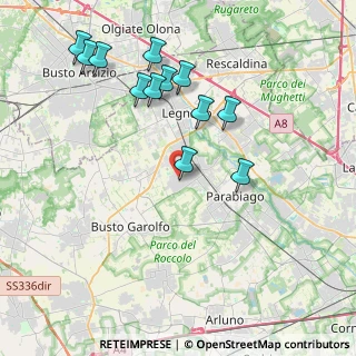 Mappa Via Piacenza, 20039 Canegrate MI, Italia (4.1325)