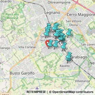 Mappa Via Piacenza, 20039 Canegrate MI, Italia (1.29647)