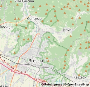 Mappa 25133 Brescia BS, Italia (5.7665)