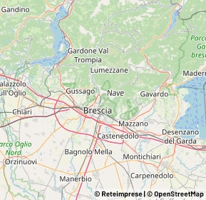 Mappa 25133 Brescia BS, Italia (9.8225)