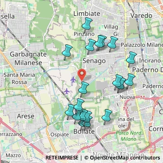 Mappa Via dell ' Artigianato, 20030 Senago MI, Italia (2.073)