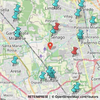 Mappa Via dell ' Artigianato, 20030 Senago MI, Italia (3.0875)