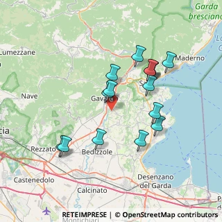 Mappa Localita' Rampeniga, 25085 Gavardo BS, Italia (6.81133)