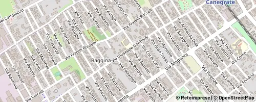Mappa Canegrate