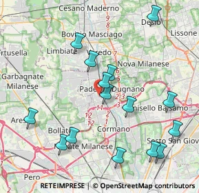 Mappa Via Silvio Pellico, 20037 Paderno Dugnano MI, Italia (4.31267)