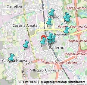 Mappa Via Silvio Pellico, 20037 Paderno Dugnano MI, Italia (0.82545)