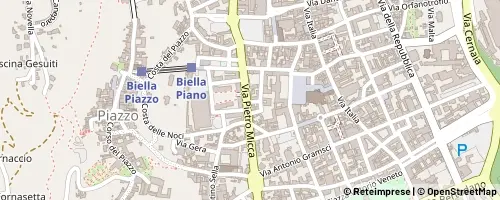Mappa Biella