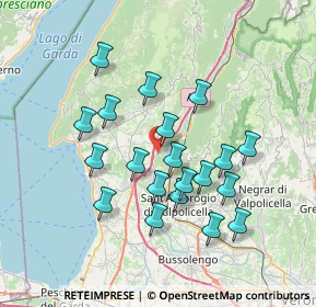 Mappa Via Polveriera, 37010 Rivoli Veronese VR, Italia (6.552)