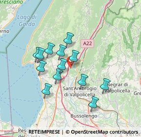 Mappa Via Polveriera, 37010 Rivoli Veronese VR, Italia (5.92)