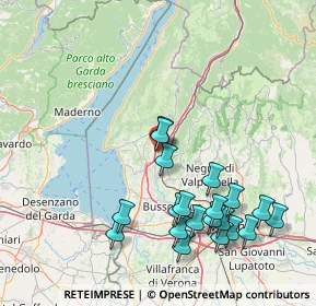 Mappa Via Polveriera, 37010 Rivoli Veronese VR, Italia (17.345)