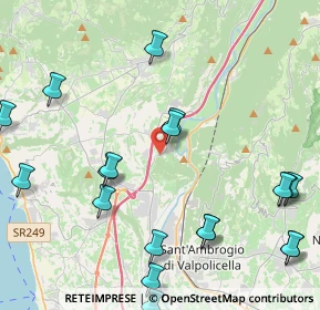 Mappa Via Polveriera, 37010 Rivoli Veronese VR, Italia (5.575)