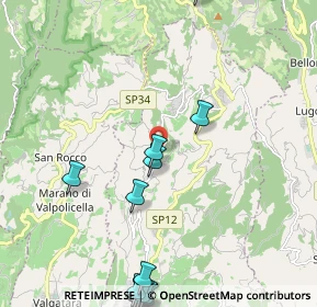 Mappa Via Martini, 37024 Negrar di Valpolicella VR, Italia (3.0425)