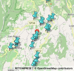 Mappa Via Martini, 37024 Negrar di Valpolicella VR, Italia (2.022)