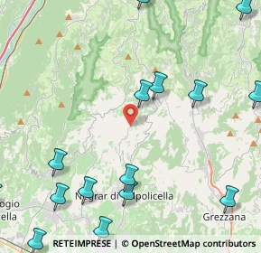 Mappa Via Martini, 37024 Negrar di Valpolicella VR, Italia (6.07533)