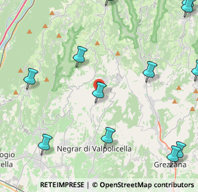 Mappa Via Martini, 37024 Negrar di Valpolicella VR, Italia (6.31923)