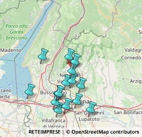 Mappa Via Martini, 37024 Negrar di Valpolicella VR, Italia (13.90267)