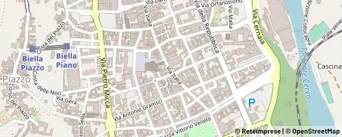 Mappa Biella