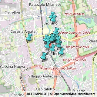 Mappa Via IV Novembre, 20037 Paderno Dugnano MI, Italia (0.47)