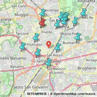 Mappa Via Campania, 20052 Monza MB, Italia (2.24)