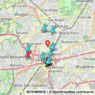 Mappa Via Campania, 20052 Monza MB, Italia (1.5275)